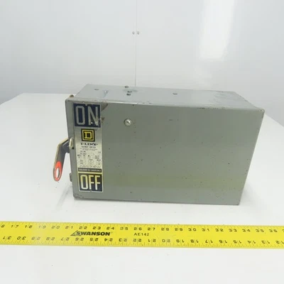 Square D PQ-3603 i-Line 30A 600VAC 3P 20Hp Máximo Busway Interruptor Bus Enchufe - Imagen 1 de 4