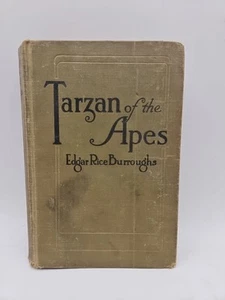 Tarzan der Affen Vintage 1914 Edgar Rice Burroughs Hardcover 1st? Akzeptabel - Bild 1 von 7