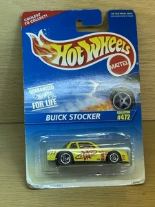 1995 Hot Wheels Collector #472 - Buick Stocker (Yellow) - Picture 1 of 5