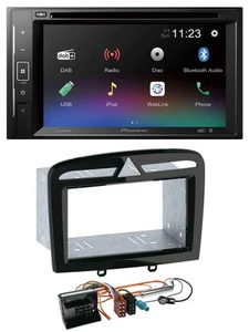 Pioneer Bluetooth MP3 USB 2DIN DAB DVD Autoradio für Peugeot 308 SW CC 09-14 sch - Bild 1 von 7