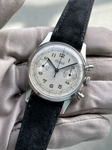 Vintage Gallet Multichron 45 Manual-Wind Valjoux 7733 35mm Chronograph - Picture 1 of 16
