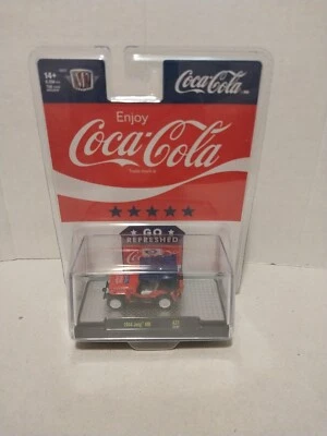 M2 Machines Coca Cola 1944 Jeep MB /9250 Pcs Worldwide A31 23-07 New - Image 1 of 4