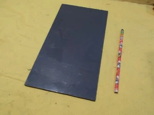 GRAY PVC BAR  machinable plastic flat sheet stock 3/16" x 6" x 11-3/8" LONG - Picture 1 of 1