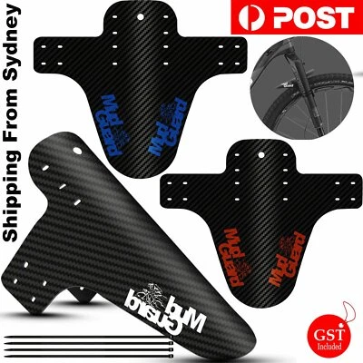 Bike Front Rear Fender Mudguard Mud Guard Tool Mountain Bicycle Road Cycling AU - image 1 of 4