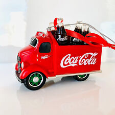 Kurt S Adler Coca Cola Delivery Truck Christmas Ornament In Original Box