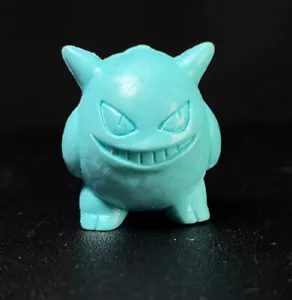 Modellino vintage Pokemon Gengar gomma verde acqua Nintendo CGTSJ - Foto 1 di 4