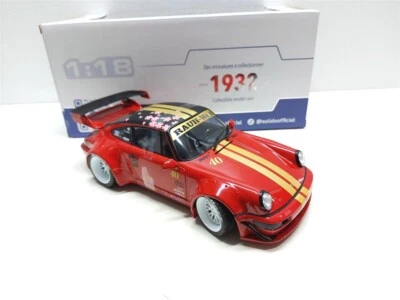 Porsche 911 964 RWB Red Sakura Rauh-Welt del 2021 - 1/18 Solido - Immagine 1 di 4