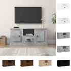 TV Cabinet TV Stand Unit Sideboard High Gloss White Engineered Wood vidaXL 