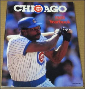 1988 Chicago Cubs Yearbook Andre Dawson Ryne Sandberg Greg Maddux Rick Sutcliffe - Picture 1 of 13