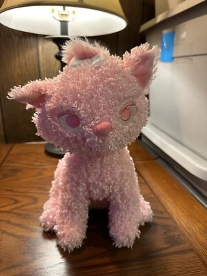 Aristocats Marie Pink Plush Disney Store Exclusive Gumdrop Fur 12” Cat Kitten - Image 1 of 4