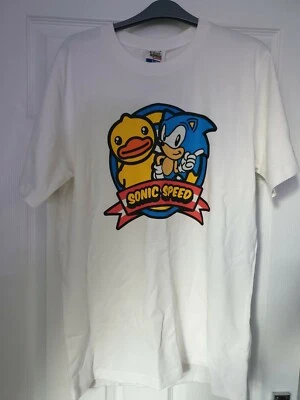 EXTREMELY RARE B.DUCK & SONIC T-SHIRT - COLLECTORS ITEM SIZE XL - NEW WITH TAGS  - Image 1 of 4