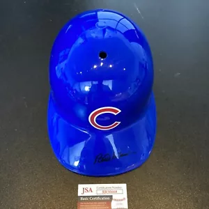 Bill Hands Signed Full Size Chicago Cubs Baseball Helmet 1969 Cubs JSA COA - Picture 1 of 5
