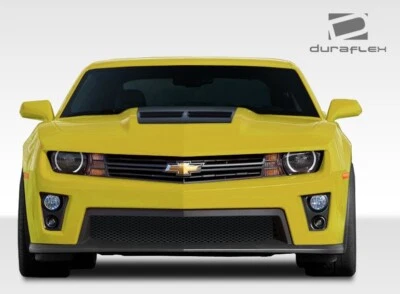 Capa de para-choque dianteiro Duraflex compatível com 2010-2013 Chevrolet Camaro ZL1 - 1 peça - Imagem 1 de 4