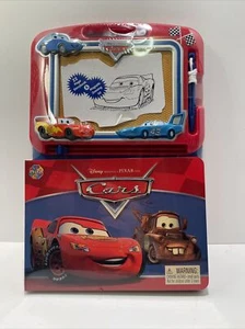 Disney Pixar CARS Magnetic Drawing Board and Book Set Sealed NEW 2006 - Picture 1 of 4