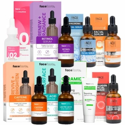 Face Serum Facial Skin Anti Aging Firming Moisturising Wrinkles Lines Mens Women - Image 1 of 4