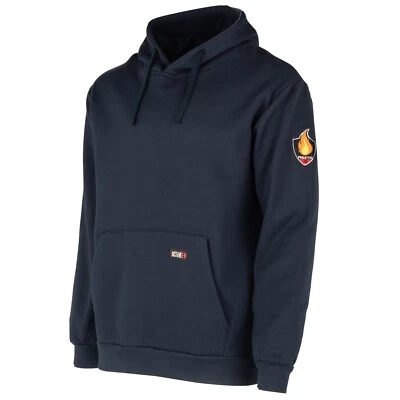 NEW Proactive FR Flame Resistant Pullover Hoodie NAVY BLUE (SMALL) SHIPS TODAY - Image 1 of 2