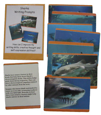 Educational Learning Resource Creative Writing Prompts Grades 4-6 Sharks