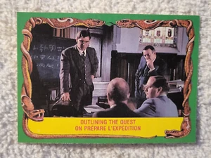 Raiders Of The Lost Ark #18 Trading Card O-Pee-Chee 1981 Outlining The Quest - Imagen 1 de 2