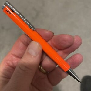 Lamy Logo M+ Ballpoint Pen in Laser Orange- Brand New  - L204MLO