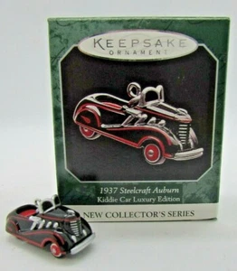 Hallmark Mini Coche Infantil Edición Lujo 1937 Steelcraft Auburn 1o de Serie - Imagen 1 de 9