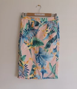 Country Road Size 8 Skirt Floral Bright Print - Picture 1 of 8