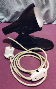 DDR BAKELIT SCHREIB TISCH LAMPE mit Zwischenschalter funktionstüchtig VINTAGE - Bild 1 von 4