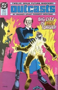 OUTCASTS - "BIG CITY IS HOT TONIGHT!"  NO. 6 MAR 1988 - Picture 1 of 1