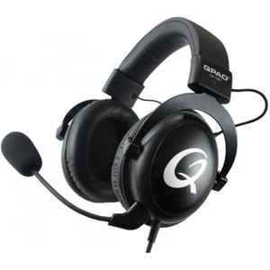 QPAD QH-92 schwarz Stereo-Kopfhörer geschlossen 3,5 mm Klinke Gaming Headset - Bild 1 von 8
