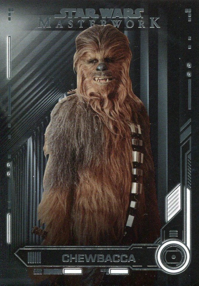 Star Wars Masterwork 2019 Base Card #4 Chewbacca - Image 1 of 1