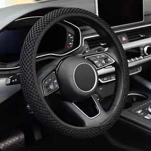 Elastic Stretch Steering Wheel Cover,Warm in Winter and Cool in Summer, Universa - Picture 1 of 12