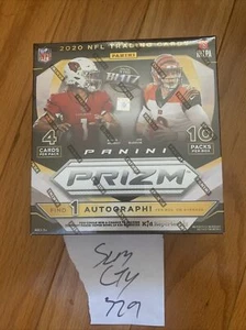 2020 PANINI PRIZM NFL FOOTBALL MEGA BOX BURROW TUA HERBERT RC WALMART 40 Cards - Picture 1 of 5