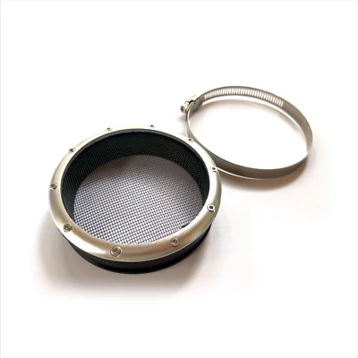 Protector de filtro de entrada de aire de malla turbo de 4 pulgadas 102 mm - Imagen 1 de 2