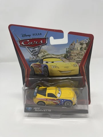 JEFF GORVETTE #7 DISNEY PIXAR CARS 2  RACE TEAM THE WORLD OF CARS Cover