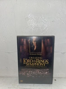 Creating the Lord of the Rings Symphony Howard Shore DVD New - Picture 1 of 6