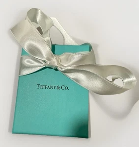 Tiffany & Co. Jewelry Gift Packaging Set – Box, Pouch, Ribbon & Card – Authentic - Picture 1 of 7