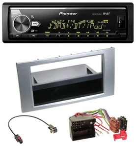 Pioneer Bluetooth USB DAB MP3 Autoradio für Ford Fiesta Focus 2004-2008 silber - Bild 1 von 7