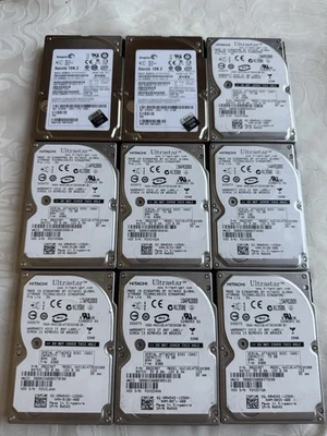 73GB SAS 10K 2.5" Hard Drives Hitachi & Seagate 9F4066-041 0B22387 - Image 1 of 2