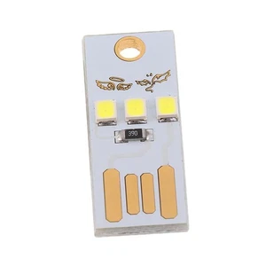 Mini-Tasche Card Keychain USB Light Lighting Warm - Afbeelding 1 van 6