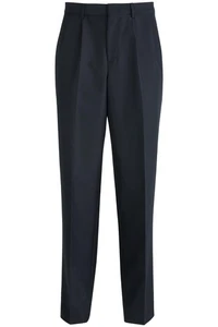 Pantalón delantero plisado de polietileno/lana Edwards Garments 2640 para hombre - Imagen 1 de 2