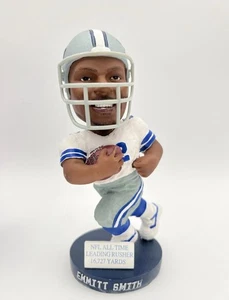 Dallas Cowboys EMMITT SMITH Bobble Head -NFL All Time Leading Rusher New in box - Picture 1 of 9