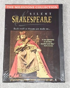 Milestone Collection Silent Shakespeare DVD 2000 VH2F OOP BRAND NEW SEALED - Imagen 1 de 2