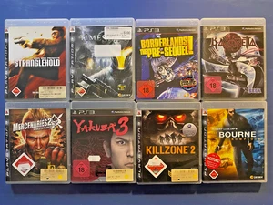8 x PS3 Spiele Play Station Paket Sammlung Restposten Anleitung konvolut Games 3 - Bild 1 von 4