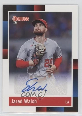 2022 Panini Donruss Retro 1988 Signatures Jared Walsh #R88S-JW Auto - Image 1 of 2