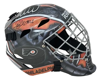 Ron Hextall Signed Philadelphia Flyers Full Size Replica Goalie Mask BAS - Image 1 of 3