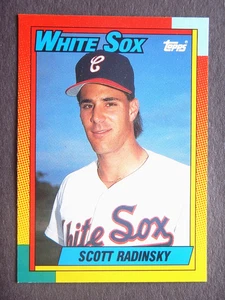 Scott Radinsky #99T Topps Traded 1990 Baseballkarte (Chicago White Sox) - Bild 1 von 2