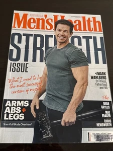 Men’s Health Mark Wahlberg Cover September 2019 Pre Owned  - Foto 1 di 1