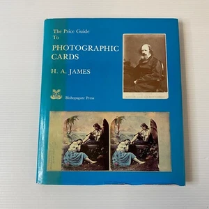 The Price Guide To Photographic Cards by H. A. James 1982 Vintage Hardcover - Picture 1 of 18