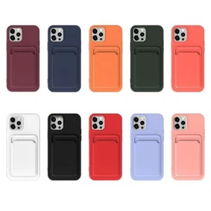 Ochrona Etui na telefon komórkowy do Apple iPhone 14 Plus Pro Max Case Cover Bumper Komora na karty - Zdjęcie 1 z 61