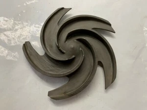 Goulds 5 Vane Impeller 1.5x3-13 Part#: 100-537 Casting#: 53972 Material: CF8M - Picture 1 of 9