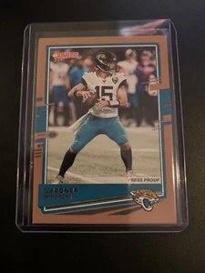 2020 Donruss Gardner Minshew II #126 Bronze SP Jaguars Second Year - Picture 1 of 4